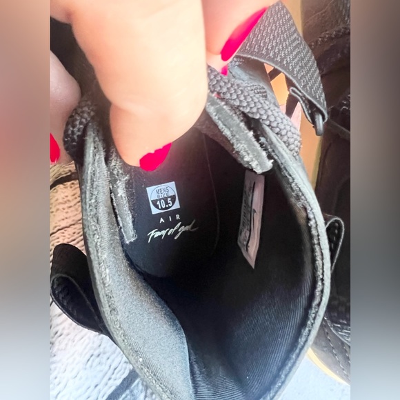 NIKE. Air Fear Of God Raid Black. Size 10.5 - Picture 13 of 13